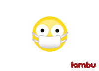 Emoji Corona Sticker by Tambu Klavye