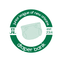 Diaper Bank Sticker by Junior League Of New Orleans