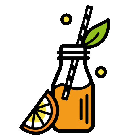 Orange Lemonade Sticker by bilou