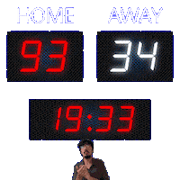 34 Away Sticker