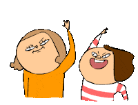 Happy Best Friend Sticker by bimay