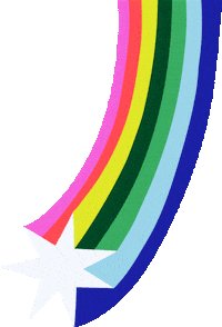 TransformTranswear star pride joy queer Sticker