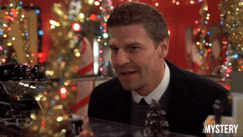 Christmas Train GIF by ION Mystery