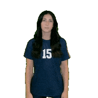 Womens Volleyball Sticker by Clarke University