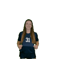 Womens Volleyball Sticker by Clarke University