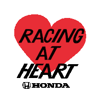 Heart Racing Sticker by Honda