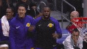 los angeles applause GIF by NBA