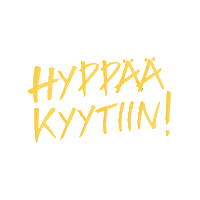 Hyppaa Kyytiin Sticker by Mojo-tuotanto