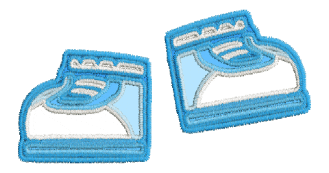 Sneakers Dairy Sticker