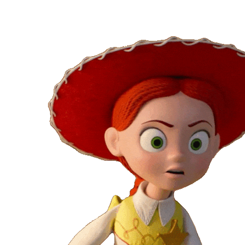 Surprise Shock Sticker by Disney Pixar