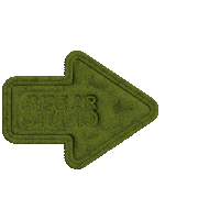 3D Arrow Sticker