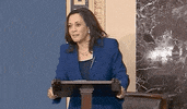 Kamala Harris Stare GIF by GIPHY News
