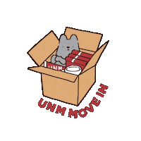 Move In New Mexico Sticker by UNM