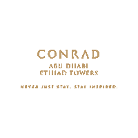 Conradabudhabi Sticker by Conrad Etihad Towers Abu Dhabi