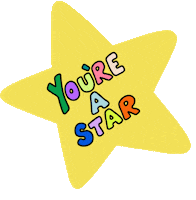 Well Done Star Sticker by Poppy Deyes