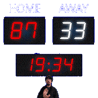 33 Away Sticker