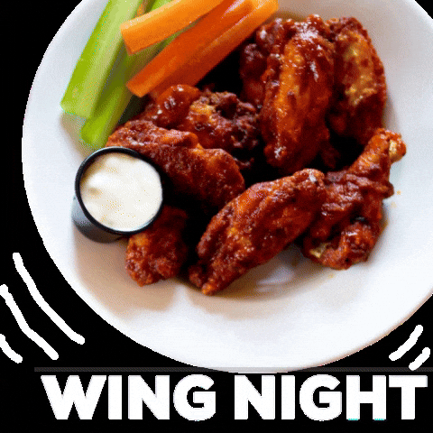 thewismerhouse wings drums ranch chicken wings GIF