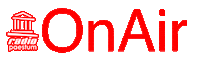 On Air Neon Sticker by Radio Paestum