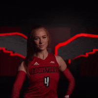 University Of Louisville Volleyball GIF by Louisville Cardinals
