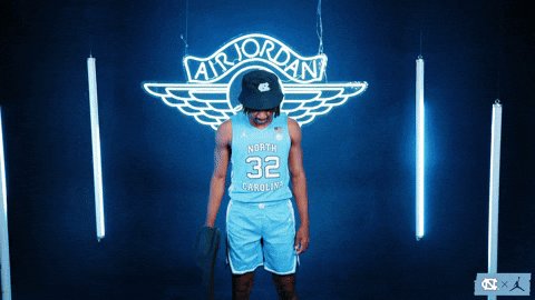 University Of North Carolina Basketball GIF by UNC Tar Heels