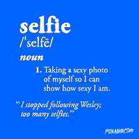 Oxford English Dictionary Selfie GIF by gifnews