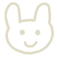 Rabbit うさぎ Sticker
