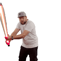 Light Saber Fight Sticker by Gecko1