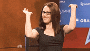 Excited Kate Mckinnon GIF