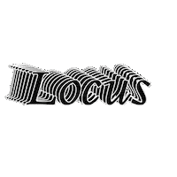 Locusedit Sticker by BLVCKEDITIONS