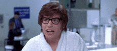 austin powers thinking GIF