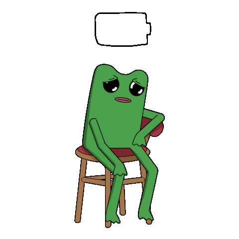 Frog Charging Sticker by fwogs