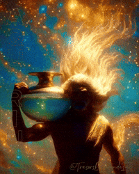 Zodiac Sign Wow GIF by TresorsDuMonde.ca