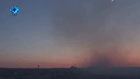 Incendiary Munitions Dropped Over North Aleppo Province