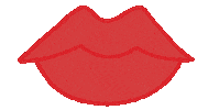Lips Shut Up Sticker
