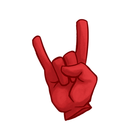 Rock Mano Sticker