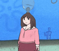 Azumanga Daioh Spongebob GIF