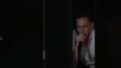 tom hiddleston dinosaur GIF