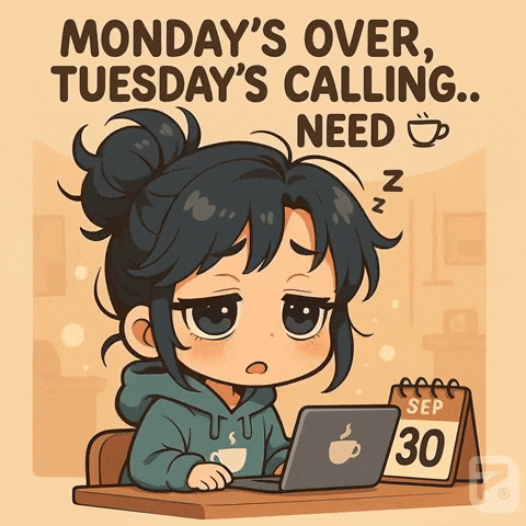 Tired Monday GIF by Persona