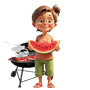 Summer Friends Sticker