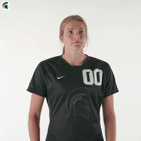 Go Green Womens Soccer GIF by Michigan State Athletics