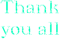 typebreak typography thankyou letter glyph Sticker