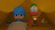 Pato Asustados GIF by Pocoyo