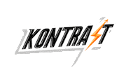 srtkontrast logo arrow glow shine Sticker