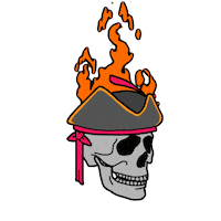 Art Burning Sticker