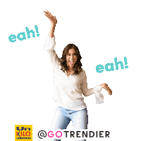 Happy Dance Sticker by GoTrendier