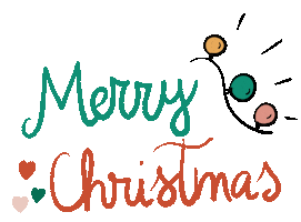Merry Christmas Nouvelle Annee Sticker