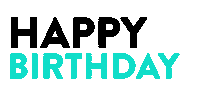 Happy Birthday Fitness Sticker by PRETTY GIRLS SWEAT