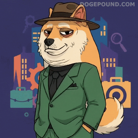Shiba Inu Deal With It GIF by Doge Pound