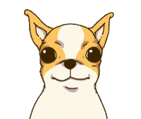 Animation Dog Sticker