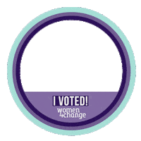 Vote Voting Sticker by Women4Change Indiana